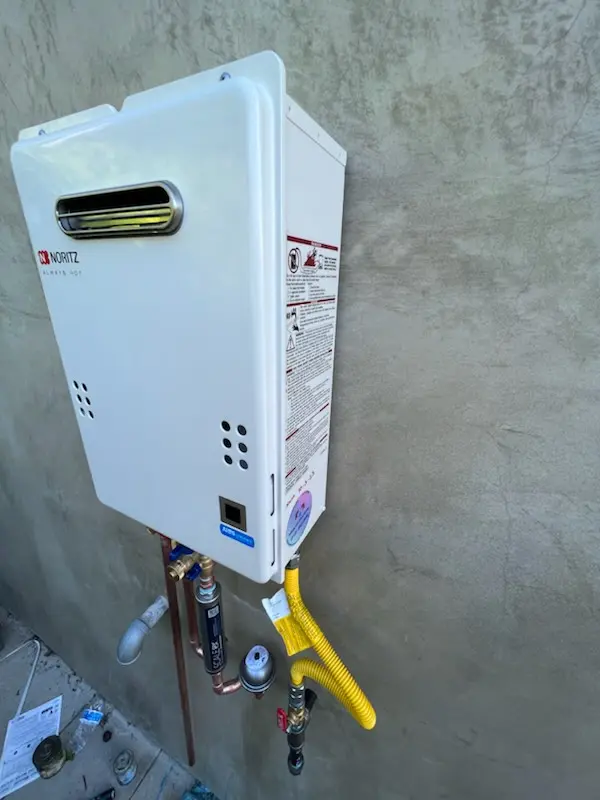 Tankless water heater installation for Lambertsville homes